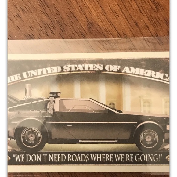 BRAND NEW!💯 BACK TO THE FUTURE NOVELTY NOTE WITH 4 GLOSSY POSTERS BUNDLE SET!🤩 - Picture 4 of 12